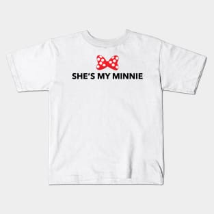 BFF Shirt - She's My Minnie Kids T-Shirt